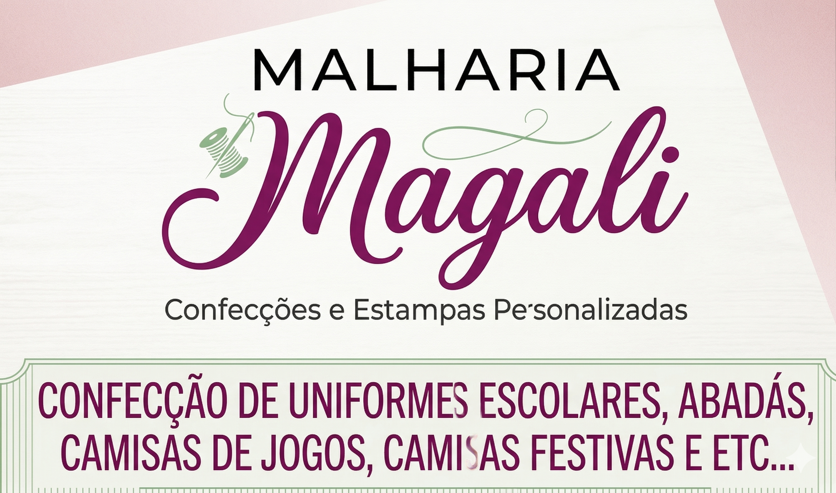 Interior da Malharia Magali